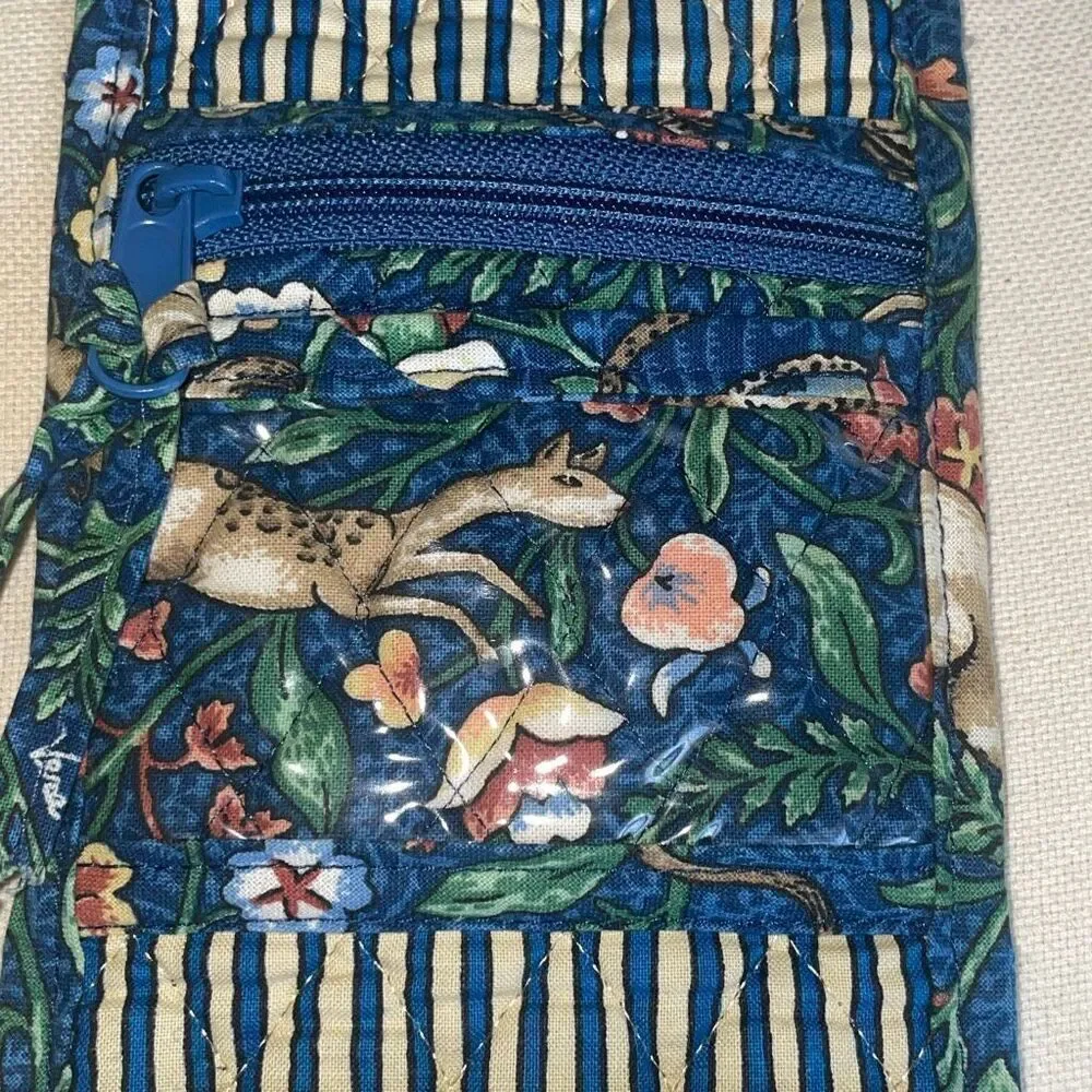 Vera Bradley RARE Animal Kingdom RETIRED Print Bi-Fold Wallet